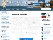 Tablet Screenshot of co.coos.or.us